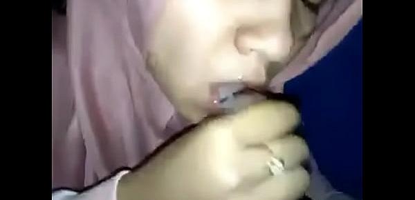  Asian Teen feed by his own brother